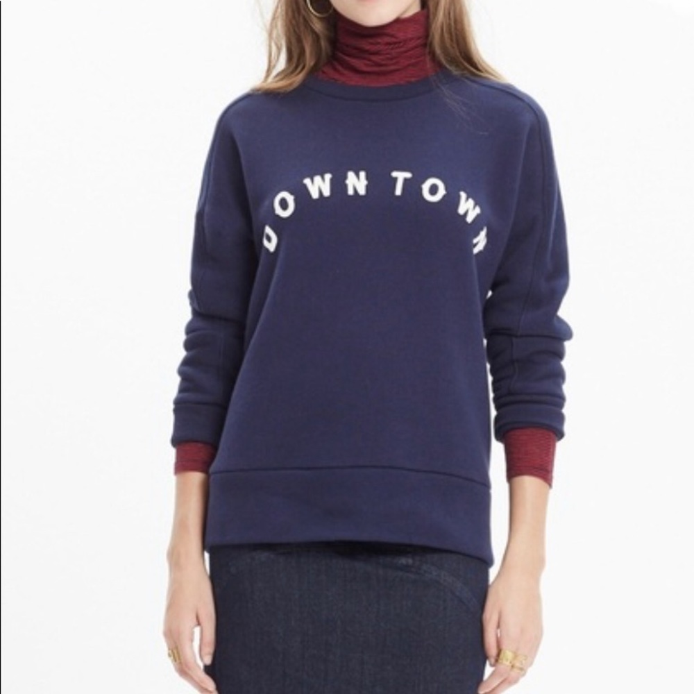 Madewell Downtown Graphic Sweatshirt XXS